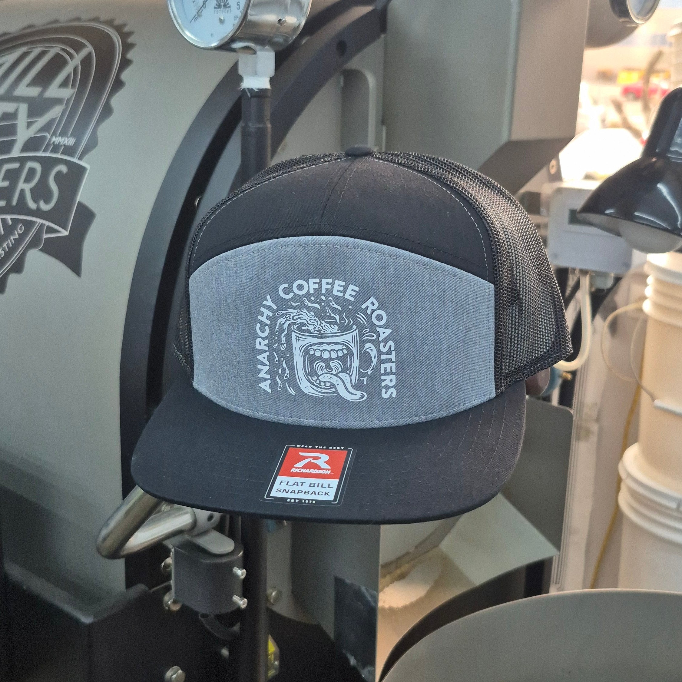 Snapback Skater Mug Mesh Cap - Anarchy Coffee Roasters