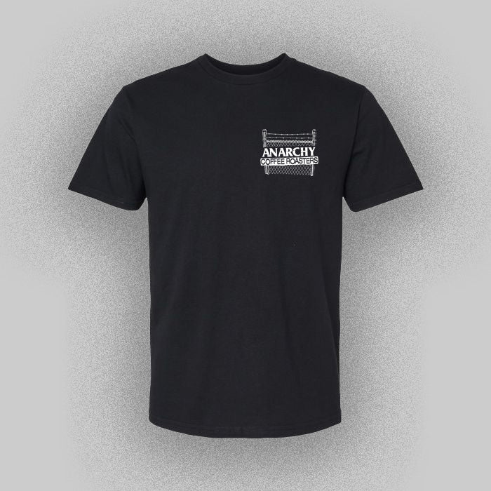 Anarchy Coffee Shop front Tee - Anarchy Coffee Roasters